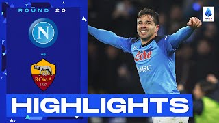 NapoliRoma 21  Simeone clinches late win for Napoli Goals amp Highlights  Serie A 202223 [upl. by Ttnerb]