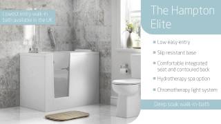 WalkIn Baths Range by Mobility Plus Bathing [upl. by Cordeelia]