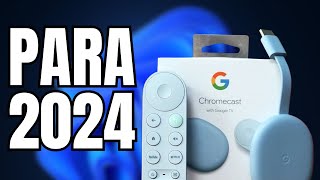 ¿ES BUENA OPCIÓN el chromecast 4 con google TV en el 2024 Ventajas y desventajas [upl. by Jessen36]