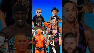 Hasbulla R Truth Randy Orton vs Kevin Owens Abdu Rozik Damian Priest 😈 wwe [upl. by Ripp972]