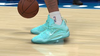 NBA 2K24 Next Gen Shoe Creator  Nike KD 15 quotJack Frostquot [upl. by Inaleon]