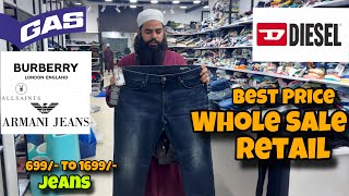 Orignal Branded 🤯 Isse Sasta Isse Acha Kahi Nhi 😱 Jeans Stock Updated Wholesale Retail [upl. by Temirf]