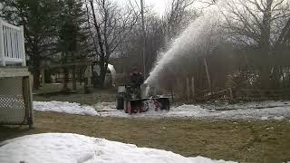 Terra Jet snowblower build [upl. by Cire]