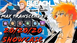 Ichigo 10 Years Later TYBW MAX TRANSCENDED T20  Bleach Brave Souls [upl. by Elagiba812]