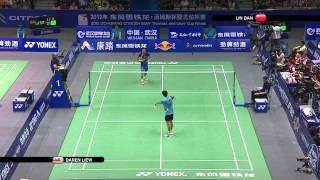 2012 Thomas amp Uber Cup FinalsMSThomas CupQuarter FinalsDan LIN vs Daren LIEW720P [upl. by Anaidiriv94]