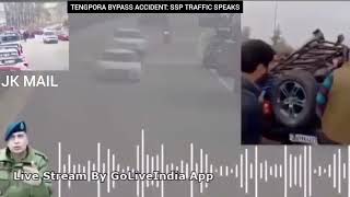 SSP Traffic Speaks on Tangpora Bypass Road Accident [upl. by Adkins491]