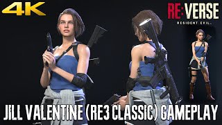 RESIDENT EVIL REVerse PS5  Jill Valentine RE3 Classic Gameplay  4K 60FPS [upl. by Ahiel]