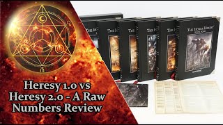 Heresy 10 vs Heresy 20  A Raw Numbers Review [upl. by Sumerlin97]