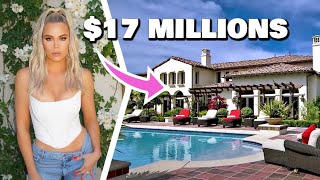 KLOE KARDASHIAN  VISITE DE SA MAISON À 17 MILLIONS [upl. by Quitt]