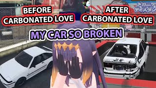 Ina destroys her car after playing Carbonated love [upl. by Eanil927]