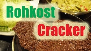 Rohkost Cracker Chips selber machen im Dörrautomat Sedona VEGAN [upl. by Oisangi]