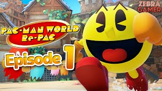 PACMAN WORLD RePAC Gameplay Walkthrough Part 1  Pirate Ship Area 100 [upl. by Onig]