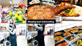 MONTHLY SHOPPING HAULChina Square haulFridge restockBATCHCOOKING shoppinghaulbatchcooking [upl. by Chloe]