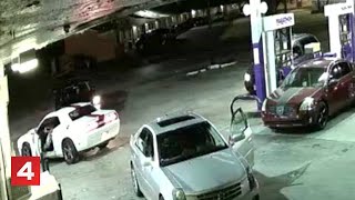 Marathon gas station shooting leaves 2 injured [upl. by Eibbob]