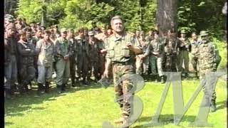 general Ramiz Dreković  quotmotivacioni govorquot Mehina Luka 1995 [upl. by Brenner]