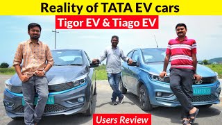 TATA EV Cars Reality User review after 2 years of usage  Tigor EV  Tiago EV  Birlas Parvai [upl. by Ona118]