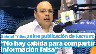 LAS COSAS COMO SON RADIO INVITADO GABRIEL TRILLOS [upl. by Bozuwa118]