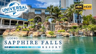 Loews Sapphire Falls Hotel at Universal Orlando Resort Tour [upl. by Eisiam703]