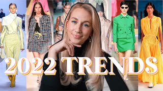 Fashion Trends for 2022 Vogue Harpers Bazaar Refinery29 amp More [upl. by Ivz]