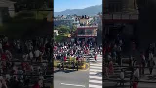 Rabi lamichhane rally in Pokhara today  Rabi lamichhane latest news fypシ゚viral rabilamichhane [upl. by Anined573]