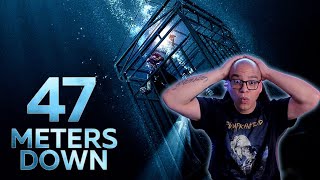 First Time Watching 47 METERS DOWN 2017  Horror Movie Reaction amp Commentary [upl. by Aivitnahs]