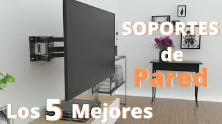 👉Los 5 Mejores SOPORTES de TV para PARED 📺 CalidadPrecio del 2024 [upl. by Nalro597]