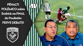 Afinal FOI PÊNALTI pro Palmeiras ou NÃO Vampeta e Flavio Prado DIVERGEM após FINAL contra Santos [upl. by Jacinthe]