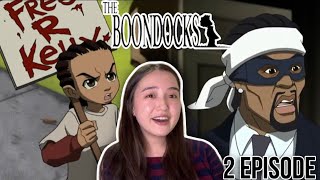 FIRST TIME WATCHING THE BOONDOCKS  1x02 episode Reaction  The trial of R Kelly [upl. by Milda]