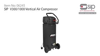 SIP Industrial Products  V300100 Direct Drive Air Compressor [upl. by Wyn]