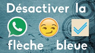 TUTO Désactiver la Confirmation de Lecture WhatsApp  Android amp iOS [upl. by Roscoe]