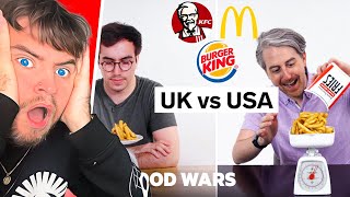 US vs UK Portion Size Differences [upl. by Phineas]