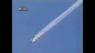 RARE Space shuttle Columbia Explosion footage [upl. by Cassandre]