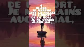 Psaumes 23 citation psaumes france africa bible [upl. by Ahsai]