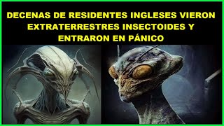 Docenas de residentes ingleses vieron extraterrestres insectoides [upl. by Chapin908]