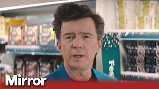 Sainsburys 2023 Christmas advert with Rick Astley [upl. by Roddy991]