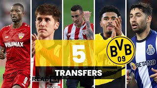 5 Transfers für Borussia Dortmund  BVB Kaderplanung [upl. by Jerusalem948]