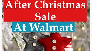 After Christmas sale 50 off all Christmas stuff at Walmart [upl. by Ashti]