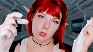 ASMR  Alien Girl Checks You For PARASITES lice checkscalp exam [upl. by Natam362]