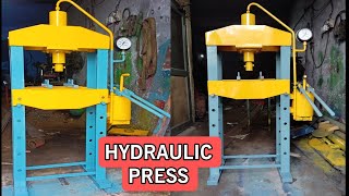 Hydraulic Press  Manual Hydraulic Press  Hydraulic Hand Operated Press [upl. by Nahtanoj409]