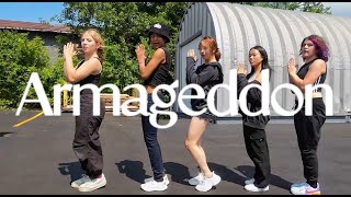 aespa 에스파 Armageddon  KPOP SUMMER CAMP DANCE COVER  M DANCE STUDIO [upl. by Ellehcit849]