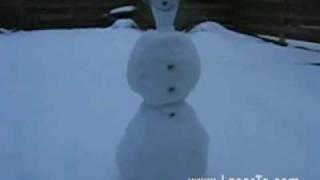 How can 150mw green laser pointer kill snowman [upl. by Clarise]