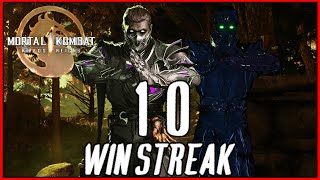 BÙNG NỔ 10 TRẬN THẮNG LIÊN TIẾP VỚI NOOB SAIBOT TRONG MORTAL KOMBAT 1 [upl. by Wyatan1]