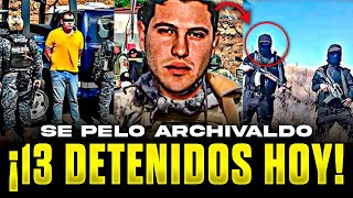 💥13 SICARIOS de la CHAPIZA DETENIDOS Tras EL ESCAPÉ De Ivan Archivaldo de la SEDENA [upl. by Viscardi711]