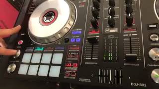 DEMOSTRACION Pioneer DDJ SR2 [upl. by Ahsercul980]