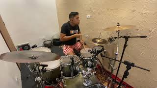 Gravação Online  Anderson Vieira  Facas  DiegoeVictorHugo CoverDrums [upl. by Neirod]