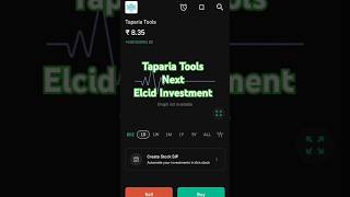 Taparia Tools Ltd  ₹8 Next Elcid Investment tapariatools taparia [upl. by Yousuf]