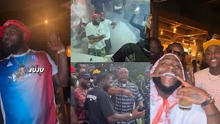 Davido joins Odumodublvck performs juju in France [upl. by Munson497]