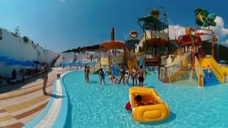 Aqua Park Budva Montenegro Video 360 Part 1 [upl. by Anali]