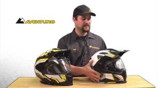 Touratech Aventuro Helmet Comparison [upl. by Walli]