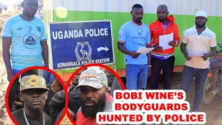 Ba bodyguard ba Bobi Wine okuli Eddy Mutwe ne Gadaffi police ye Masaka ebayigga Alleged assault [upl. by Eirrehc]